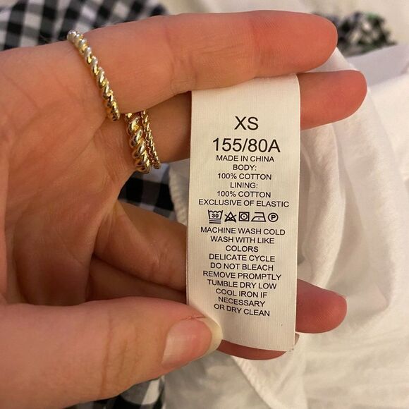 Kate Spade Gingham Voile Smocked Midi Dress - Picture 10 of 13